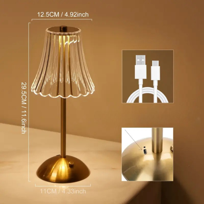 Madrid - Rechargeable Minimalist Lamp